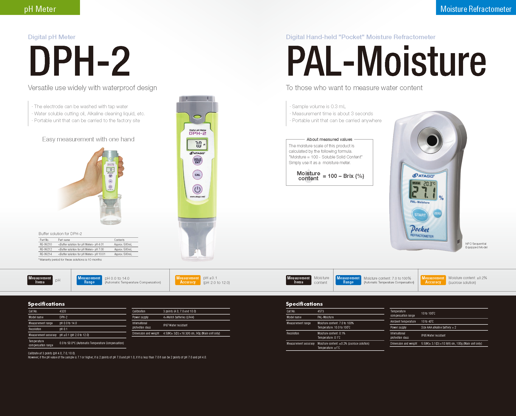 DPH-2 / PAL-Moisture